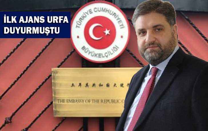 Urfalı Emin Önen Büyükelçi oldu